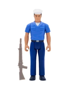 Super7 Movies & TV G.I. Joe ReAction Figures Wave 2 - Blueshirt Clean-Shaven (Tan)