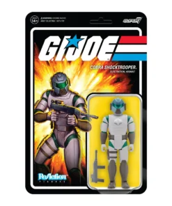 Super7 G.I. Joe ReAction Figures Wave 2 - Cobra Shocktrooper (Rifle B) Movies & TV