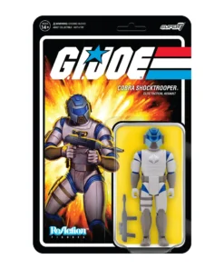 Super7 G.I. Joe ReAction Figures Wave 2 - Cobra Shocktrooper (Rifle C) Movies & TV