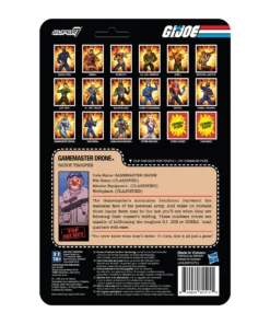 Super7 G.I. Joe ReAction Figures Wave 2 - Gamemaster Drone Movies & TV
