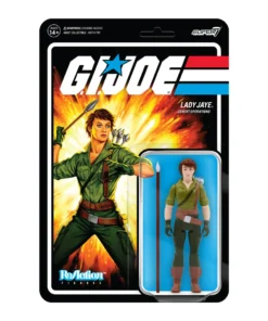 Super7 Movies & TV G.I. Joe ReAction Figures Wave 2 - Lady Jaye