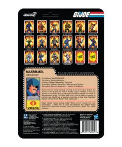 Super7 G.I. Joe ReAction Figures Wave 2 - Major Bludd Movies & TV