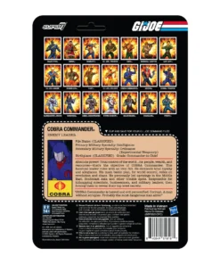 Super7 G.I. Joe ReAction Figures Wave 3 - Cobra Commander (Toy Colors) 7 Super7 G.I. Joe ReAction Figures Wave 3 - Cobra Commander (Toy Colors)