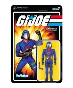 Super7 G.I. Joe ReAction Figures Wave 3 - Cobra Commander (Toy Colors)