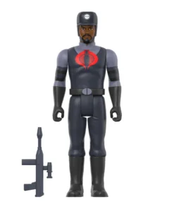Super7 G.I. Joe ReAction Figures Wave 3 - Cobra Snakeling Factory Worker Beard (Brown) Movies & TV
