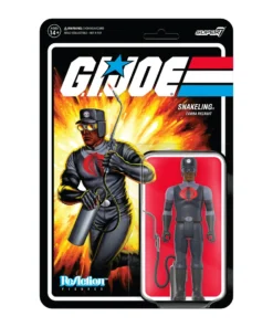 Super7 G.I. Joe ReAction Figures Wave 3 - Cobra Snakeling Factory Worker Clean-Shaven (Brown) Movies & TV