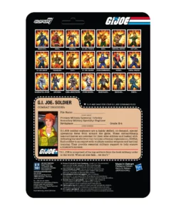 Super7 G.I. Joe ReAction Figures Wave 3 - Female Combat Engineer Ponytail Hair (Brown) Movies & TV