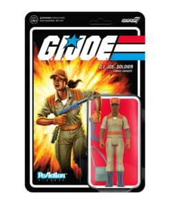 Super7 G.I. Joe ReAction Figures Wave 3 - Female Combat Engineer Ponytail Hair (Brown) Movies & TV
