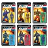 Super7 G.I. Joe ReAction Figures Wave 3 - Core Set Of 6 Animation
