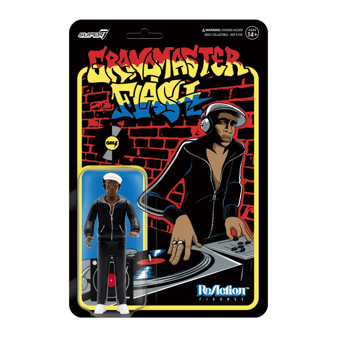 Super7 Music Grandmaster Flash ReAction Figure 3 Super7 Music Grandmaster Flash ReAction Figure