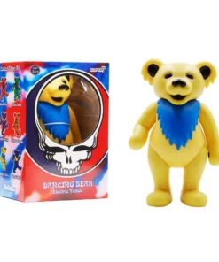 Super7 Grateful Dead Reaction Figure - Dancing Bear (Electric Yellow)
