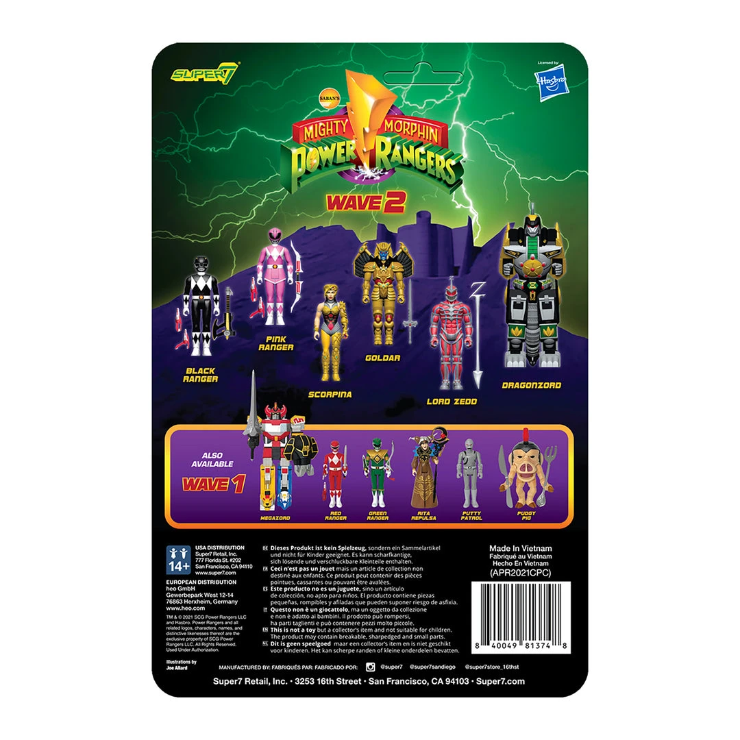 Super7 Mighty Morphin Power Rangers ReAction Figure Wave 2 - Scorpina 5 Super7 Mighty Morphin Power Rangers ReAction Figure Wave 2 - Scorpina