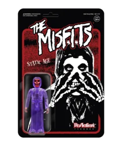 Super7 Misfits ReAction - Fiend Static Age (Clear Purple) Music