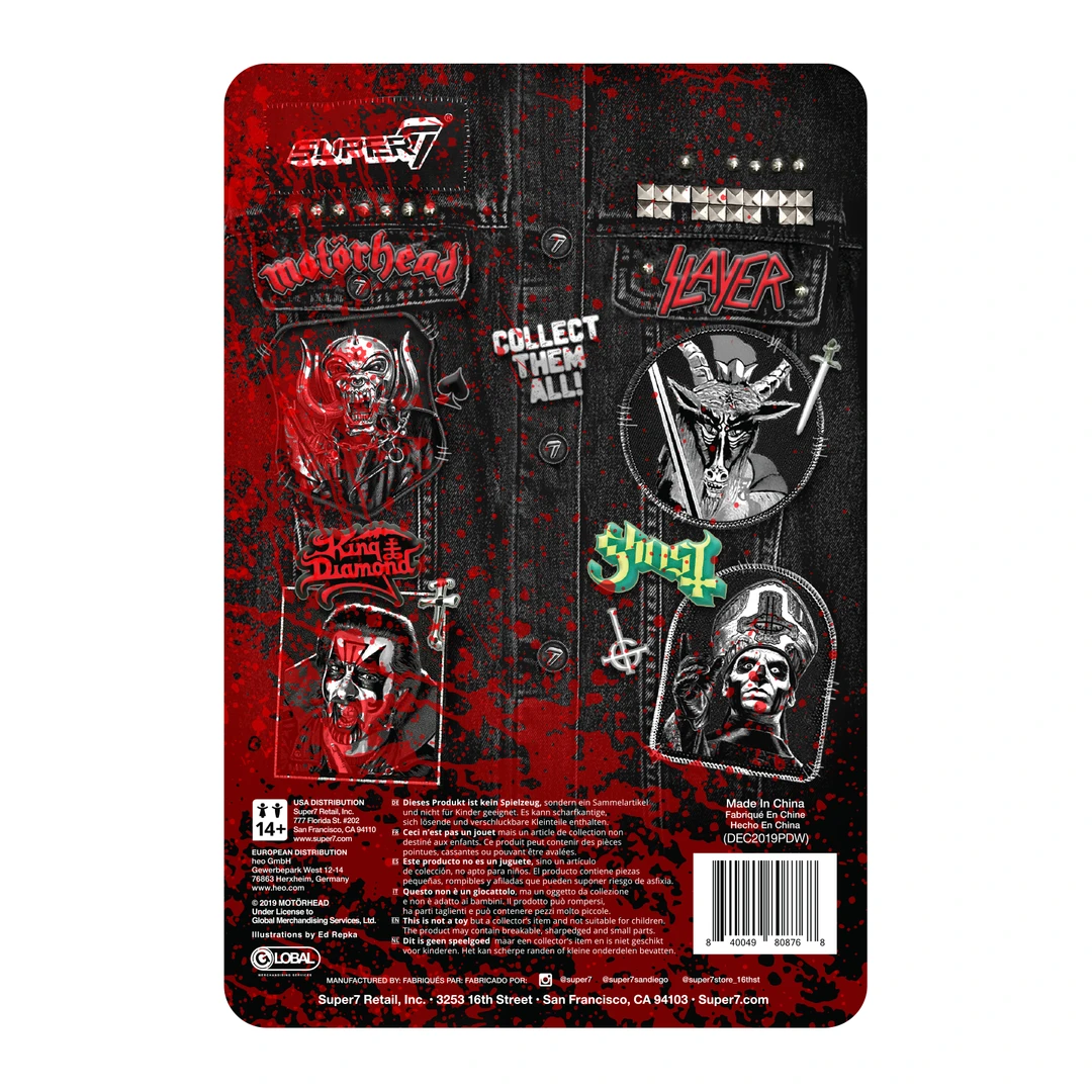 Super7 Music Motorhead ReAction Figure - Warpig (Bloody) 5 Super7 Music Motorhead ReAction Figure - Warpig (Bloody)