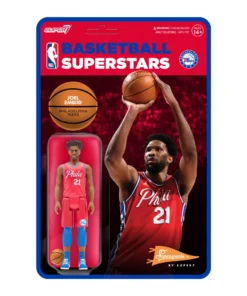 Super7 NBA Supersports Figure Wave 3 - Joel Embiid (76ers) [Red Statement]