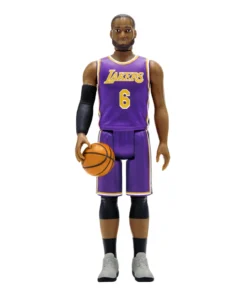 Super7 NBA Supersports Figure Wave 3 - LeBron James (Lakers) [Purple Statement]