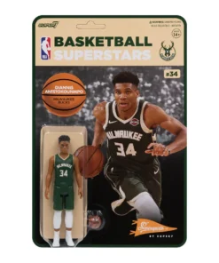 Super7 NBA Supersports Figure - Giannis Antetokounmpo (Bucks)