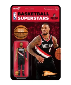Super7 NBA Supersports Figure Wave 4 - Damian Lillard (Trail Blazers)