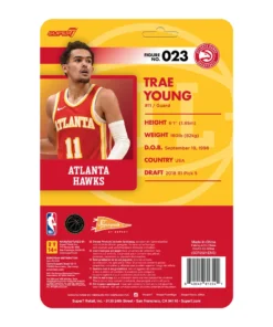 Super7 NBA Supersports Figure Wave 4 - Trae Young (Hawks)