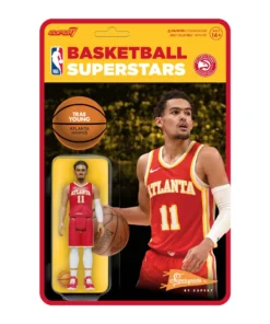 Super7 NBA Supersports Figure Wave 4 - Trae Young (Hawks)