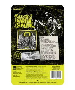 Super7 Napalm Death ReAction Figure - Scum Demon (Lime Green)
