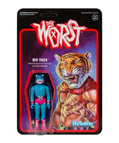Super7 The Worst ReAction Figure - Red Tiger (Color 3)