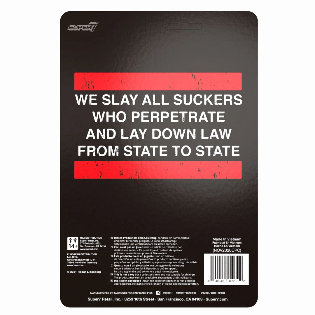 Super7 RUN DMC ReAction Figures - Darryl "DMC" McDaniels 6 Super7 RUN DMC ReAction Figures - Darryl "DMC" McDaniels