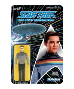 Super7 Star Trek: The Next Generation ReAction Figure Wave 1 - Wesley Crusher Movies & TV