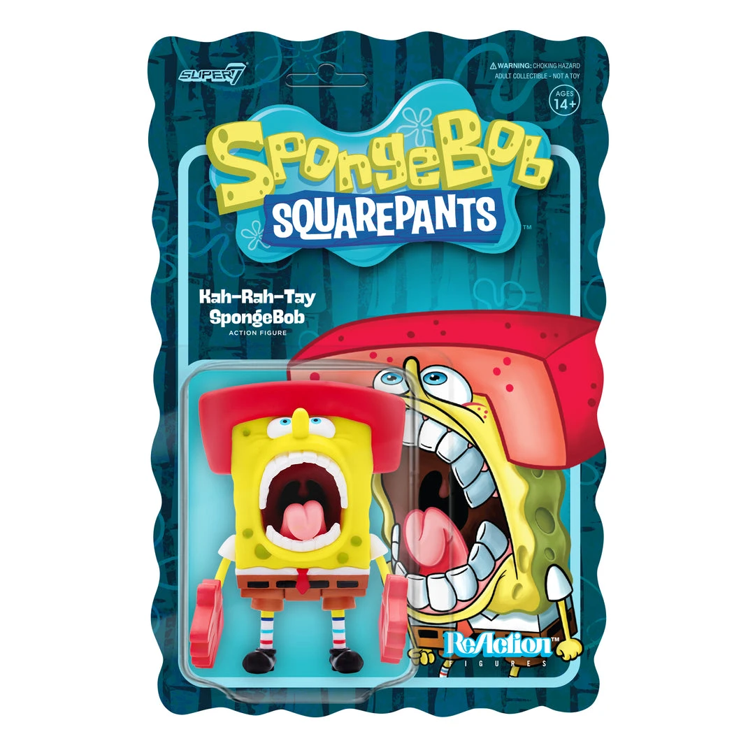 Super7 Animation SpongeBob SquarePants ReAction Wave 2 - Kah-Rah-Tay SpongeBob 3 Super7 Animation SpongeBob SquarePants ReAction Wave 2 - Kah-Rah-Tay SpongeBob