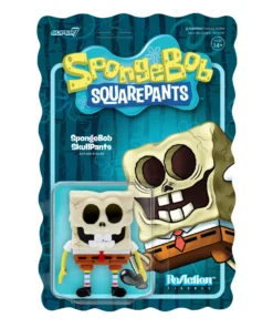Super7 SpongeBob SquarePants ReAction Wave 2 - SpongeBob SkullPants Animation