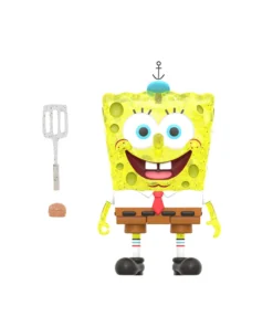 Super7 SpongeBob SquarePants ReAction - SpongeBob And Patrick BFF 2-Pack (Glitter)