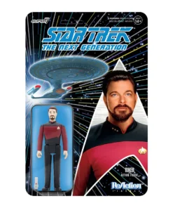 Super7 Star Trek: The Next Generation ReAction Figure Wave 2 - Commander Riker