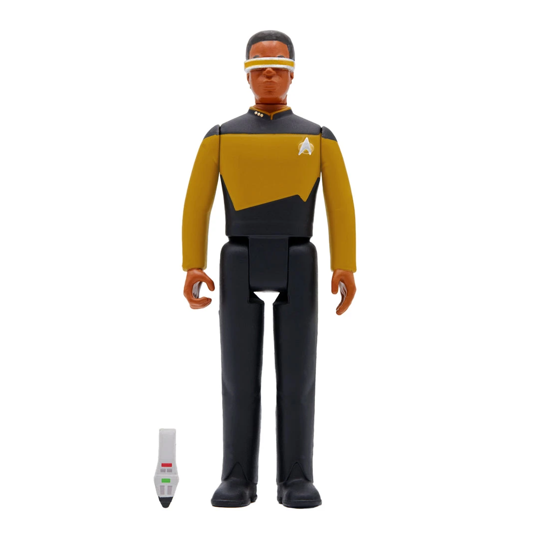 Super7 Star Trek: The Next Generation ReAction Figure Wave 2 - Lt. Commander La Forge 4 Super7 Star Trek: The Next Generation ReAction Figure Wave 2 - Lt. Commander La Forge