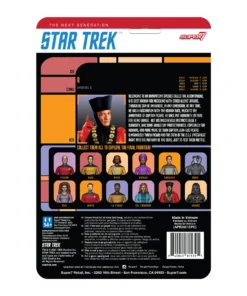 Super7 Star Trek: The Next Generation ReAction Figure Wave 2 - Q Movies & TV