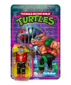 Super7 Teenage Mutant Ninja Turtles ReAction Figure - Bebop