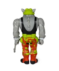 Super7 Teenage Mutant Ninja Turtles ReAction Figure - Rocksteady Movies & TV