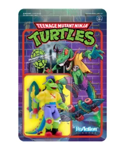 Super7 Teenage Mutant Ninja Turtles ReAction Figure Wave 4 - Mondo Gecko