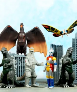 Super7 Toho ReAction Full Set - Wave 1 (Set Of 6)