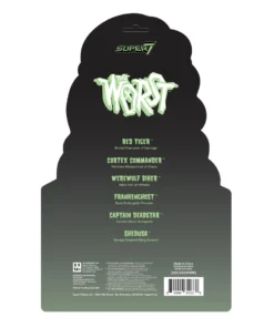 Super7 The Worst ReAction Figure - Shedusa (Monster Glow)