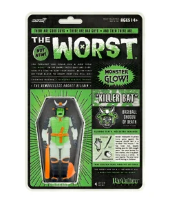 Super7 The Worst ReAction Figures Wave 3 - Killer Bat (Hell-oween Glow)