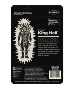 Super7 The Worst ReAction Figures Wave 3C - King Hell (REMCO Glow) SDCC 22
