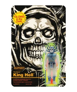Super7 The Worst ReAction Figures Wave 3C - King Hell (REMCO Glow) SDCC 22