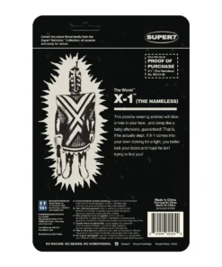 Super7 The Worst ReAction Figures Wave 3C - X-1 (REMCO Glow) SDCC 22