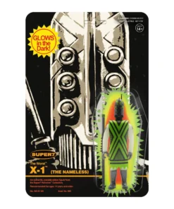 Super7 The Worst ReAction Figures Wave 3C - X-1 (REMCO Glow) SDCC 22