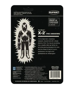 Super7 The Worst ReAction Figures Wave 3C - X-2 (REMCO Glow) SDCC 22 9 Super7 The Worst ReAction Figures Wave 3C - X-2 (REMCO Glow) SDCC 22