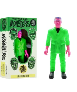 Super7 Universal Monsters ReAction Figure - Frankenstein (Glow-In-The-Dark Costume Colors)