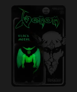 Super7 Venom ReAction Figure - Black Metal (Glow In The Dark) Music