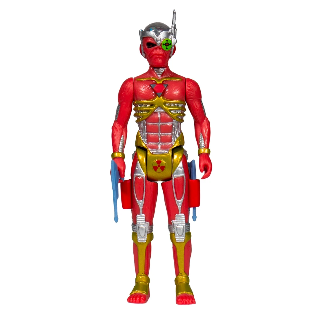 Super7 Iron Maiden ReAction Figure - Somewhere In Time (Album Art) Music 4 Super7 Iron Maiden ReAction Figure - Somewhere In Time (Album Art) Music