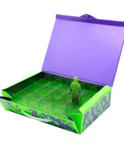 Super7 Music Misfits ReAction Figures - Carry Case With Fiend (Neon Green Purple)
