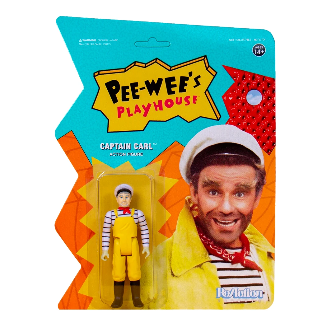 Super7 Pee-wee's Playhouse ReAction Figure - Captain Carl 3 Super7 Pee-wee's Playhouse ReAction Figure - Captain Carl